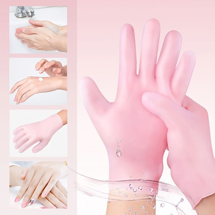 Silicone Moisturizing Gloves